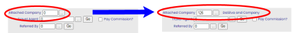 Schematic showing changes when a company is added to a stay